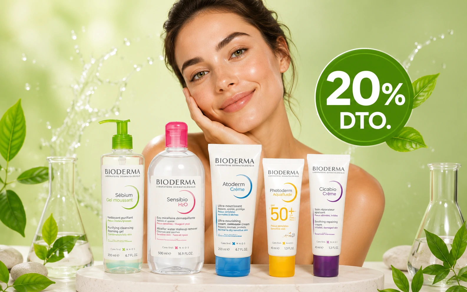 Productos Bioderma seleccionados con descuento